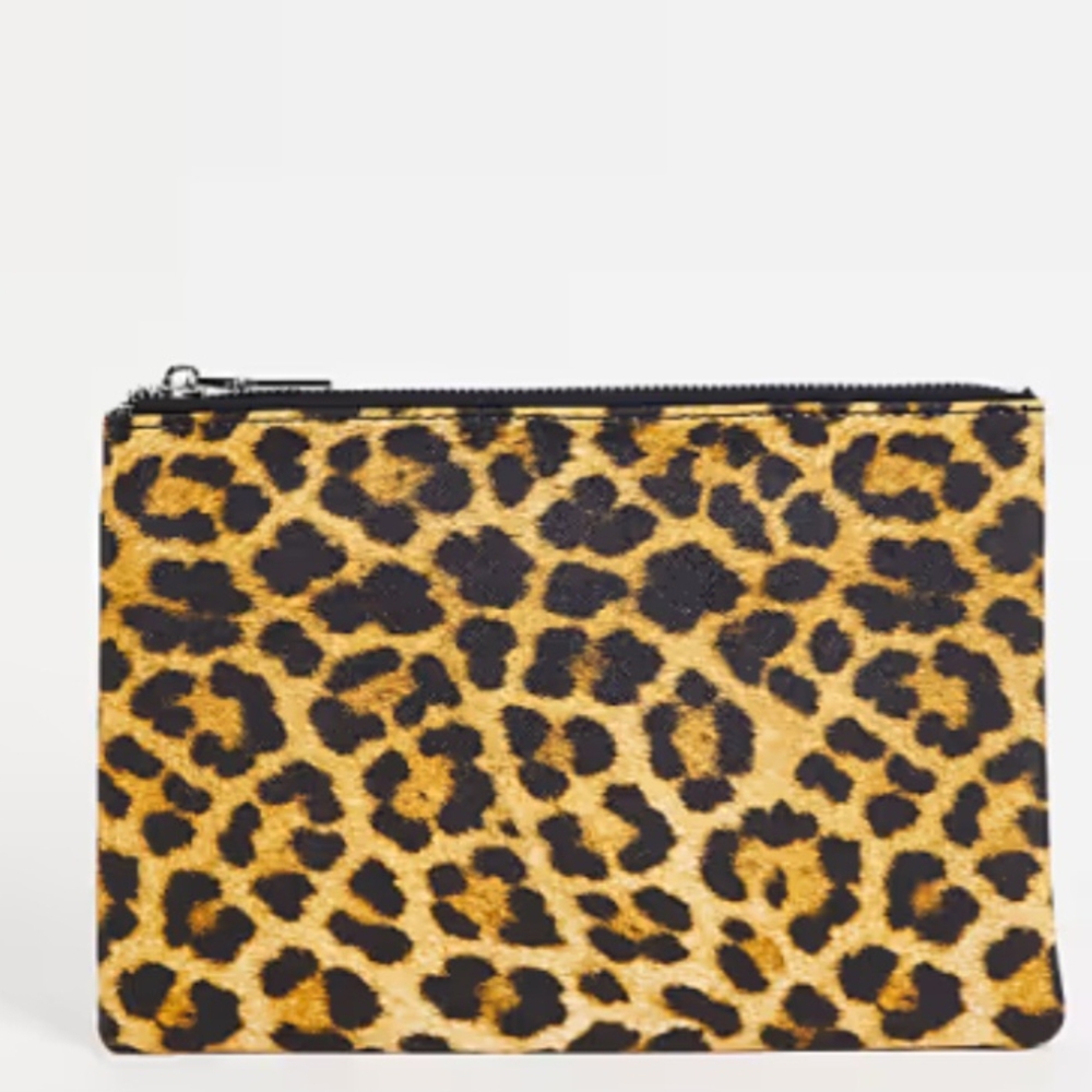 Leopard Print Clutch